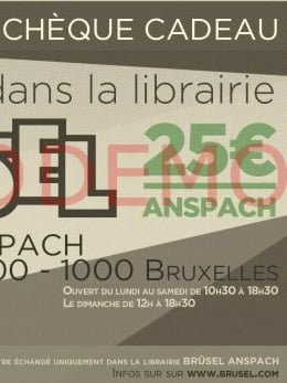 Chèque cadeau - magasin Brüsel - 25 €