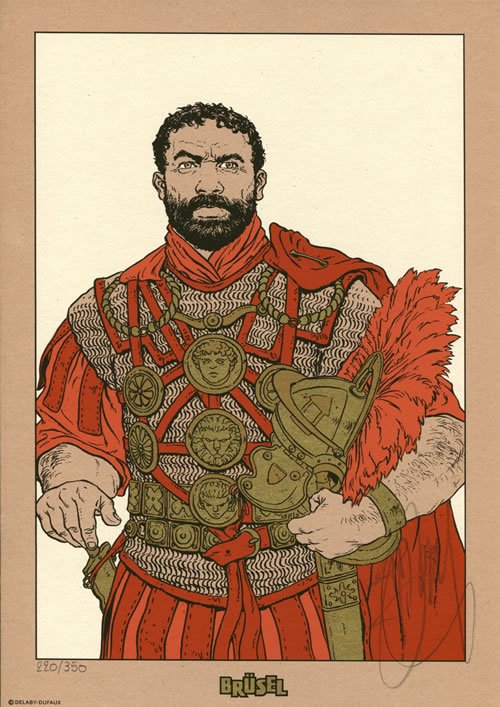 Ex-libris "Murena" de Philippe Delaby