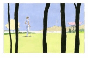 Golf par François Avril - Putting