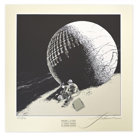 Double Vinyl Schuiten-Letort - Le monde sonore de Francois Schuiten – Image 9
