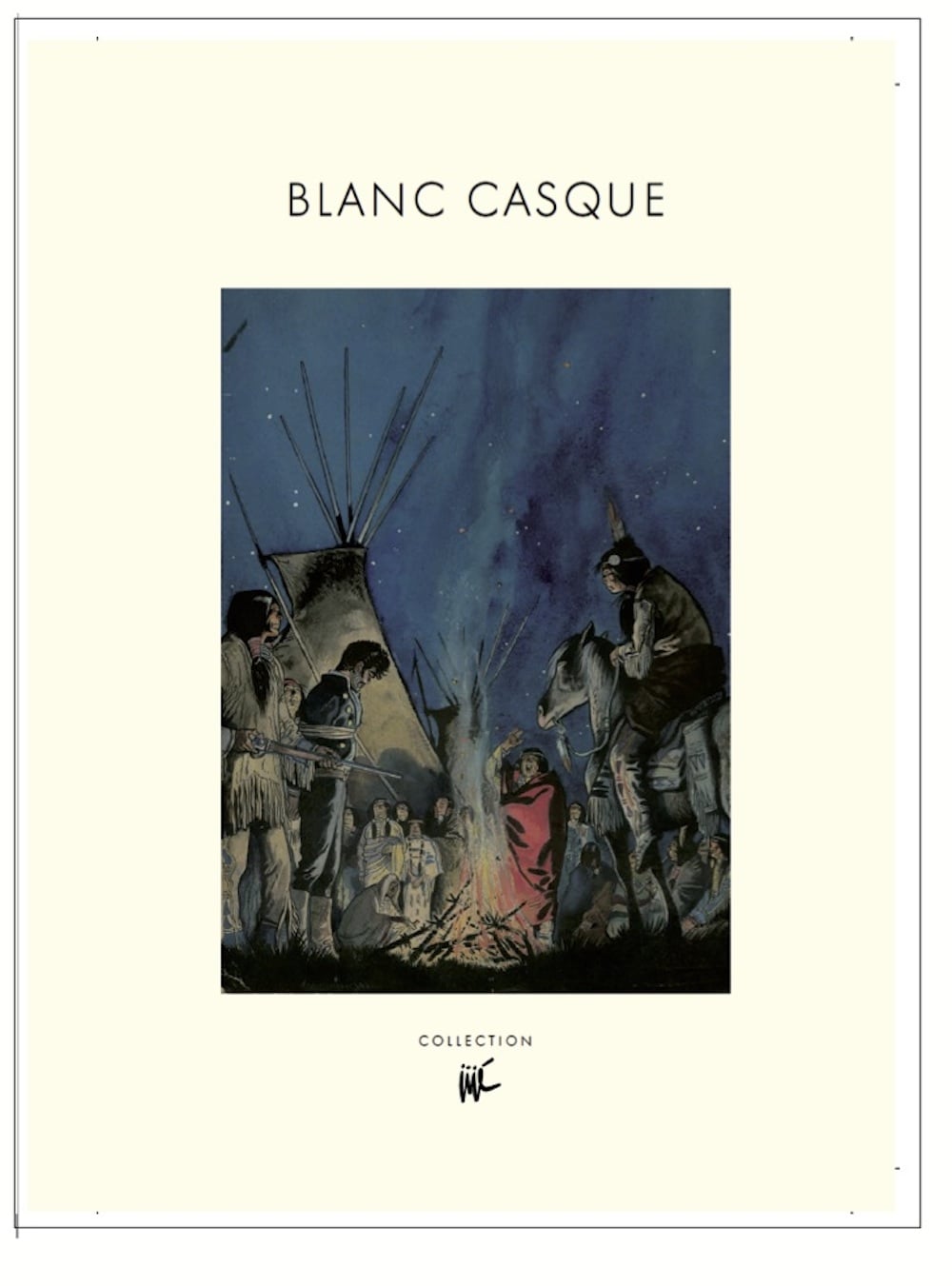Collection Jijé T.04, Blanc Casque