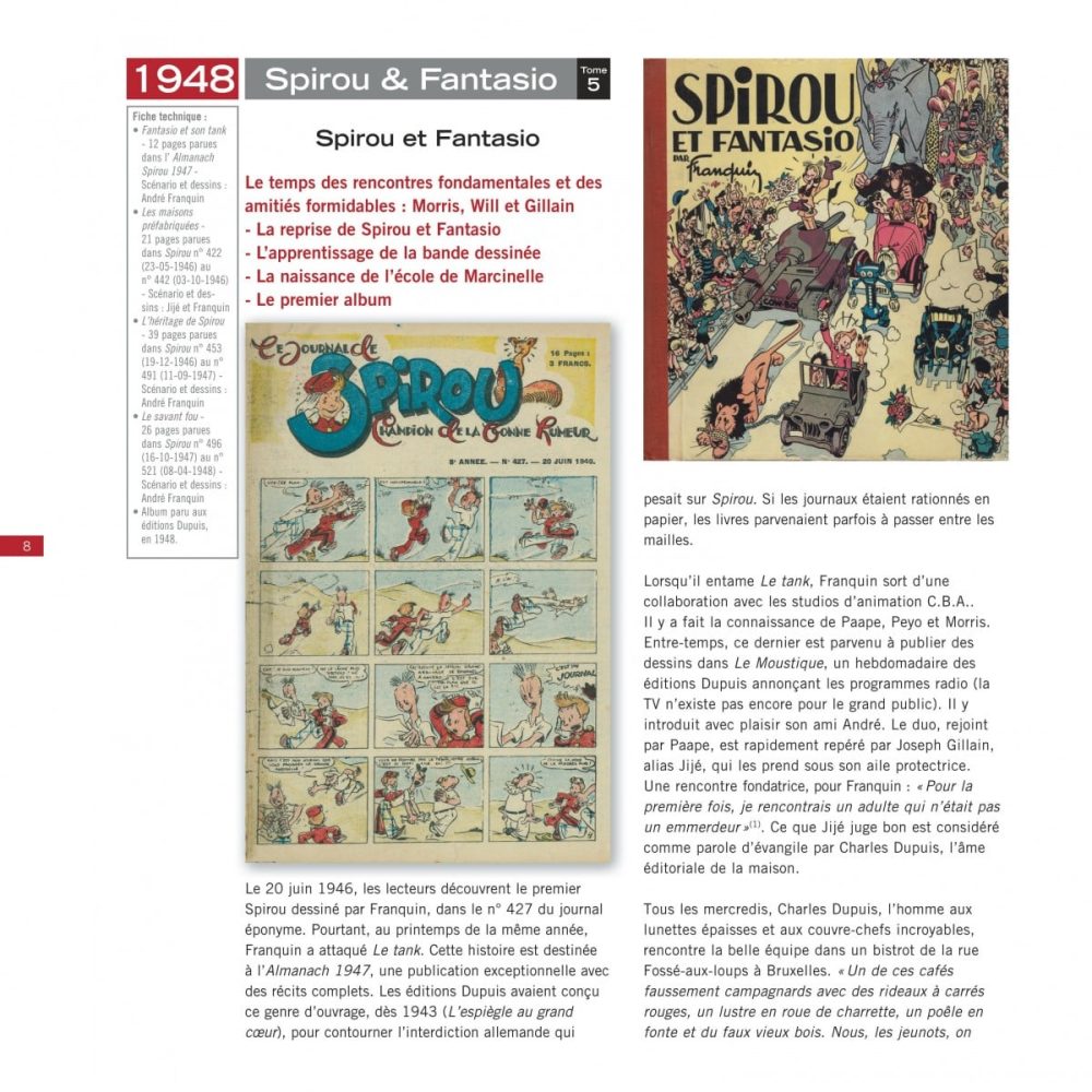 Chronologie d'une oeuvre - Franquin – Image 2