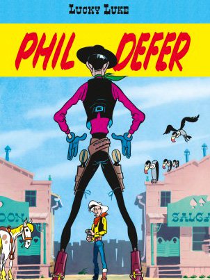 Lucky Luke - Phil Defer - tirage luxe