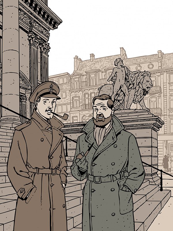 Sérigraphie Blake et Mortimer à la Bourse - Exclusivité signée 250 exemplaires