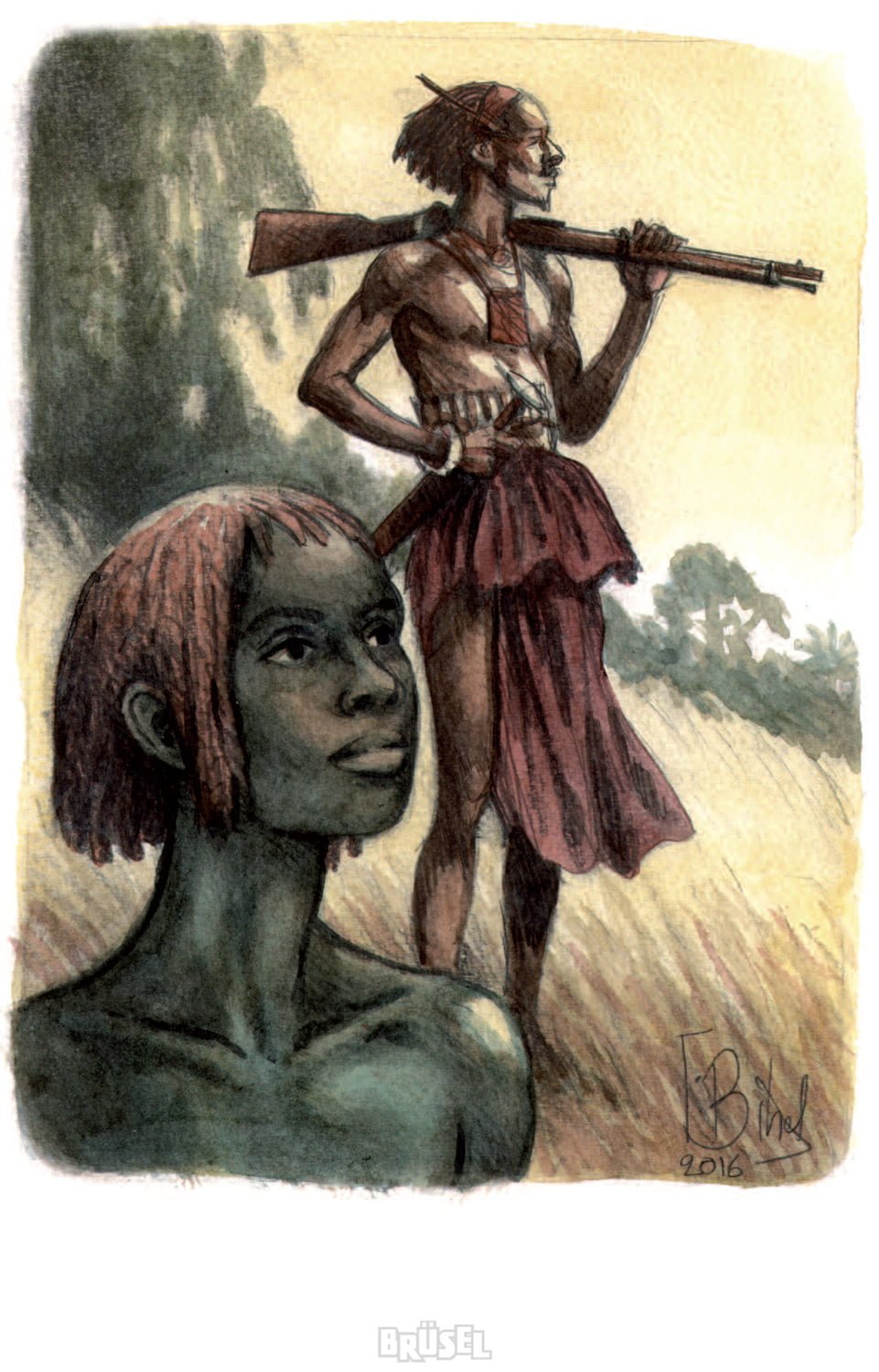 Africa Dreams - ex-libris offert à l'achat des 4 tomes