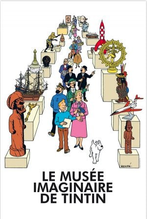Poster - Le musée imaginaire de Tintin