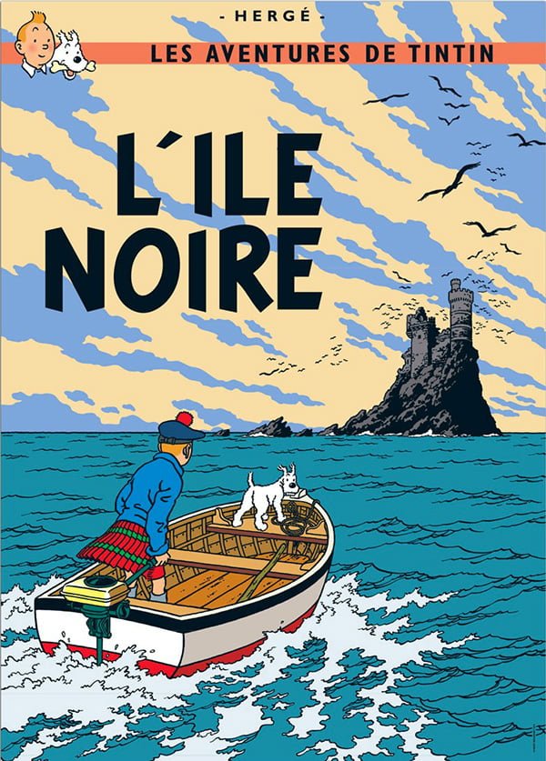 Poster - Tintin – L'île noire – Image 2