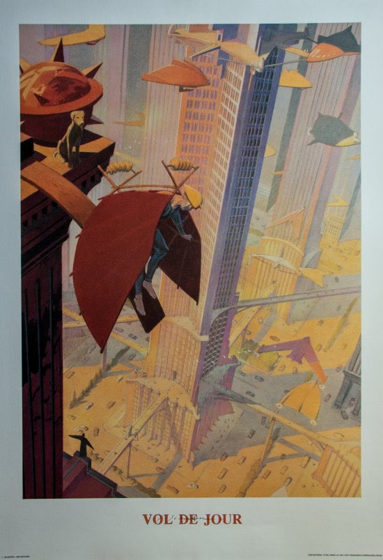 Affiche - Schuiten - Vol de jour