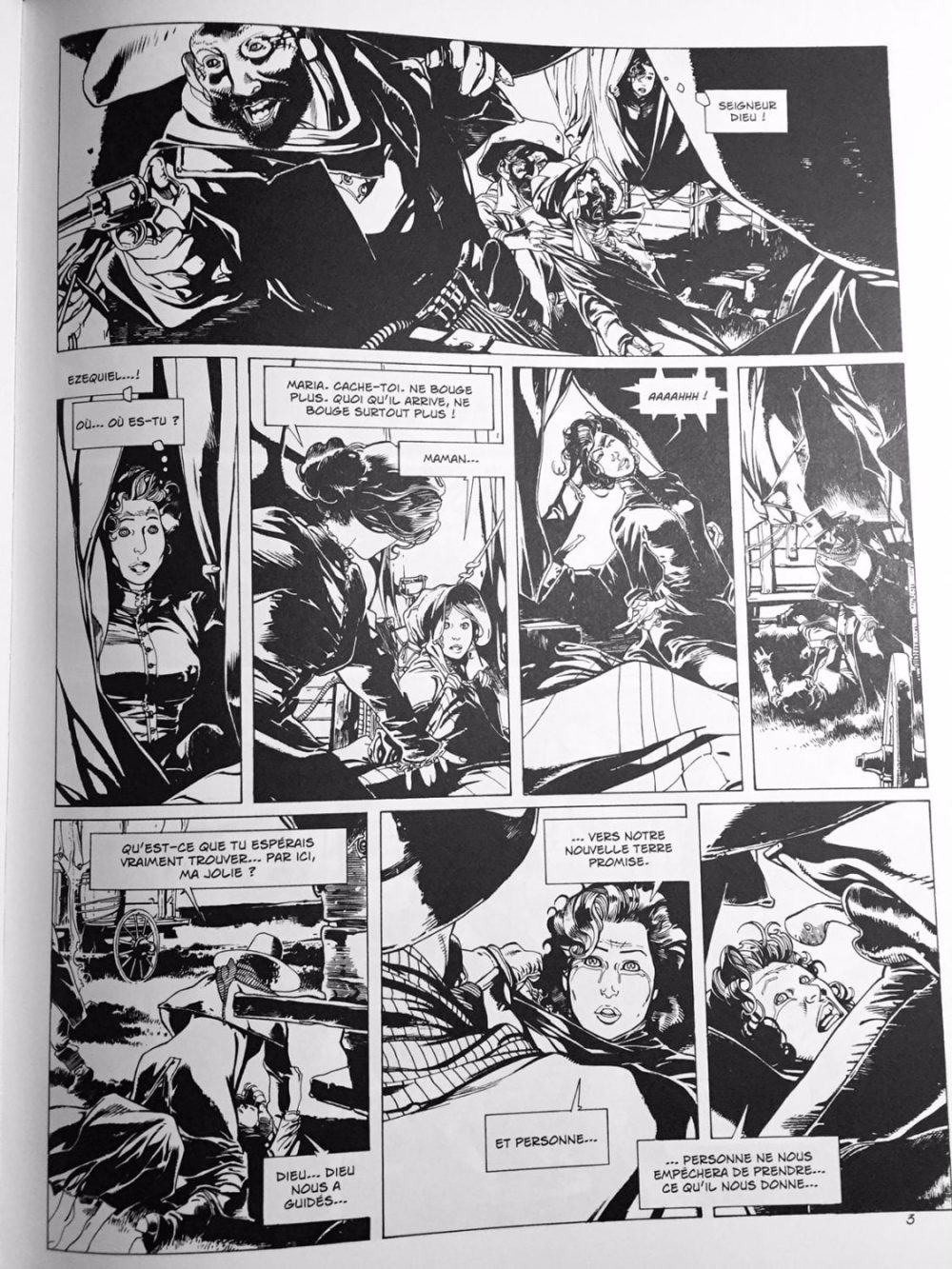 L'Etoile du Désert tome 3 - Tirage spécial Brüsel noir et blanc – Image 5