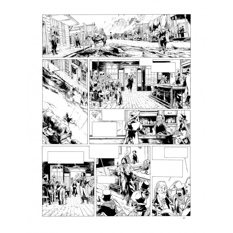 L'Etoile du Désert tome 3 - Tirage spécial Brüsel noir et blanc – Image 4