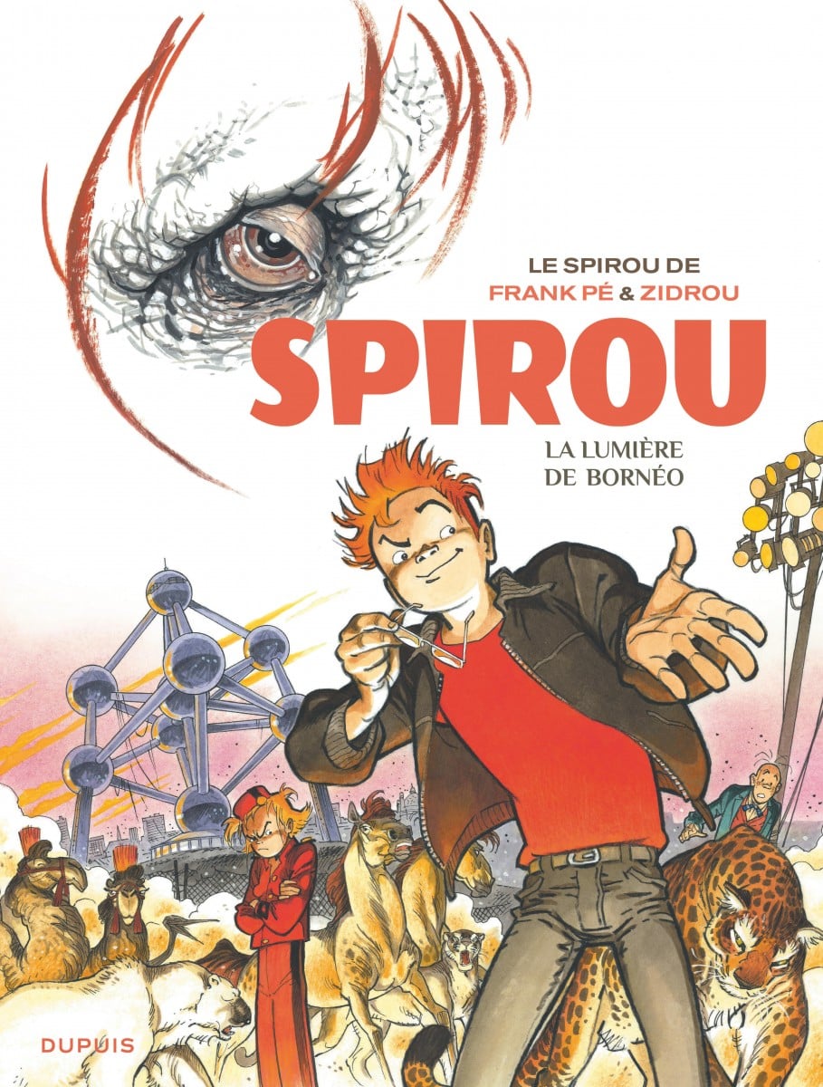 Spirou par Frank Pé : La lumière de Bornéo + Ex libris Offert