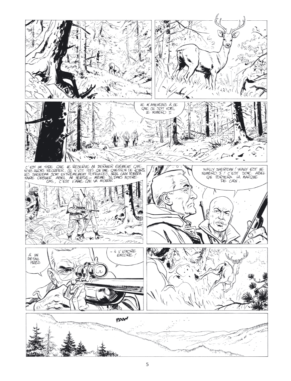 XIII Mystery tome 10 Calvin Wax- Tirage spécial Brüsel noir et blanc – Image 4