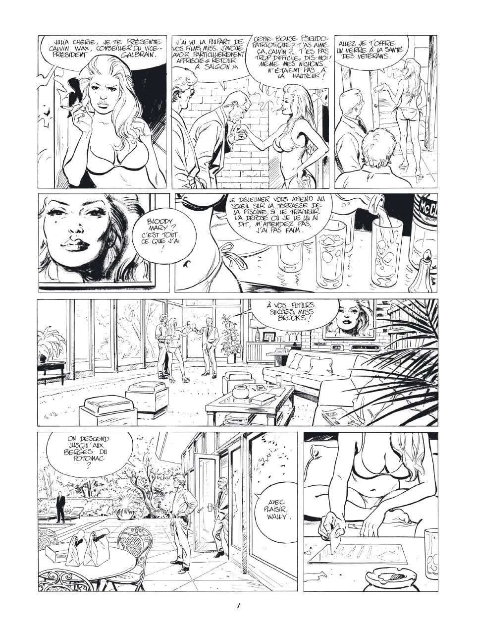 XIII Mystery tome 10 Calvin Wax- Tirage spécial Brüsel noir et blanc – Image 3