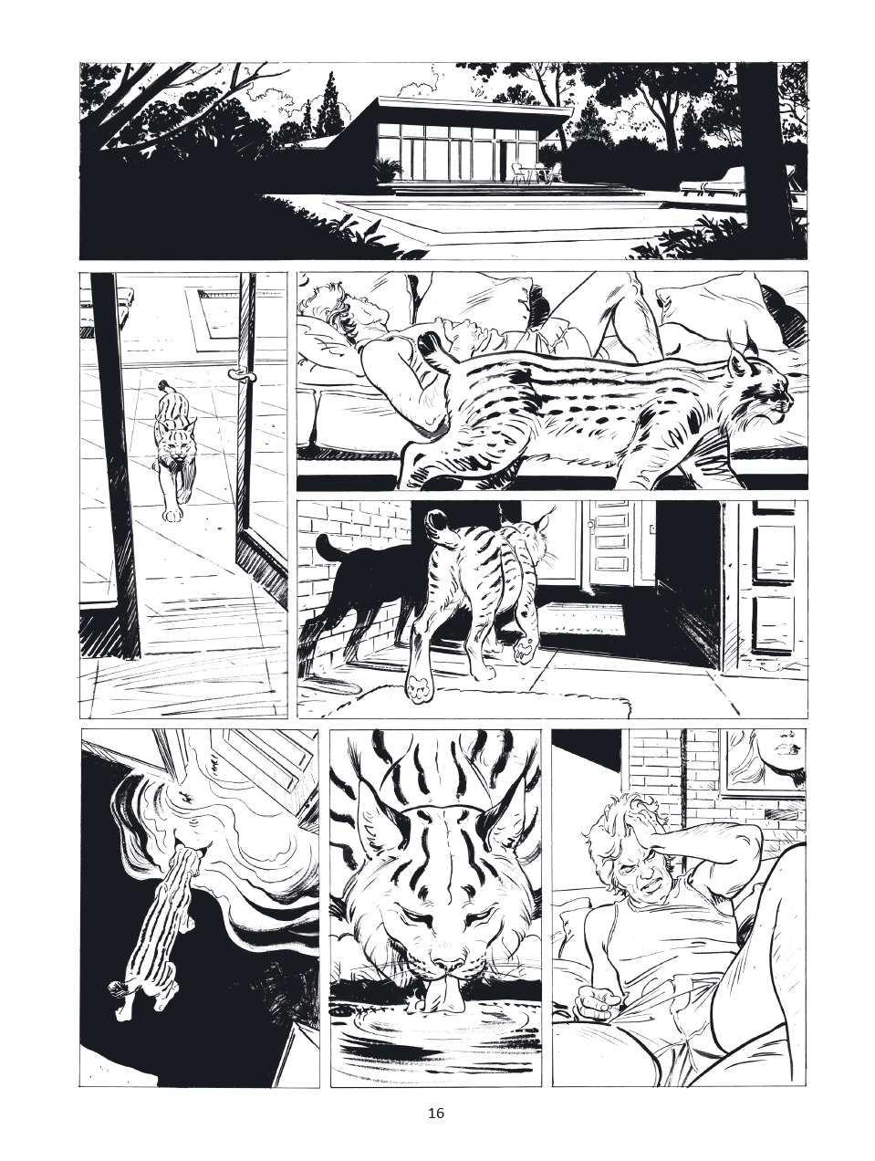 XIII Mystery tome 10 Calvin Wax- Tirage spécial Brüsel noir et blanc – Image 2