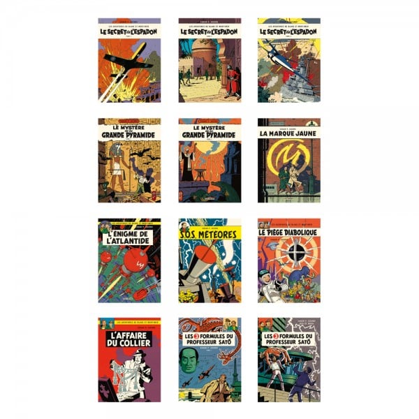 Blake et Mortimer - intégrale Edgar P. Jacobs - les 12 premiers albums + ex-libris – Image 5