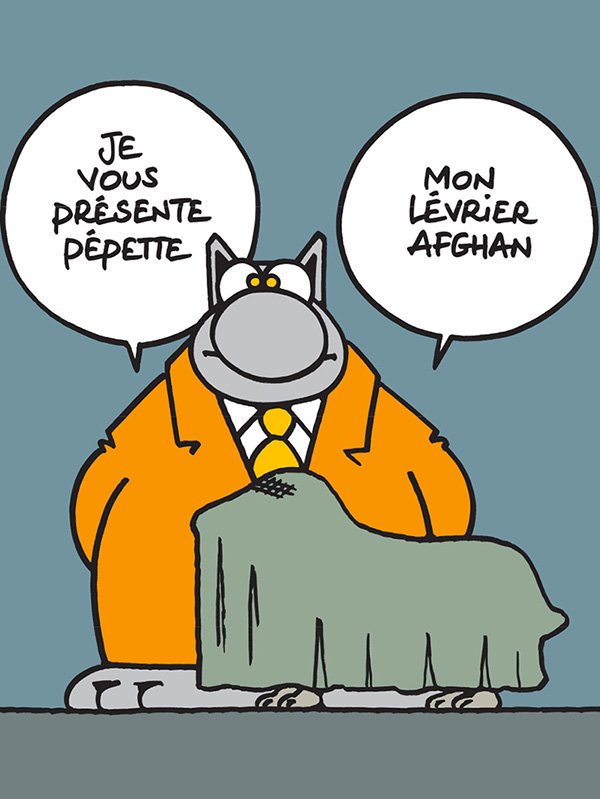 Sérigraphie Le Chat par Philippe Geluck - Pépette - signée 400 exemplaires