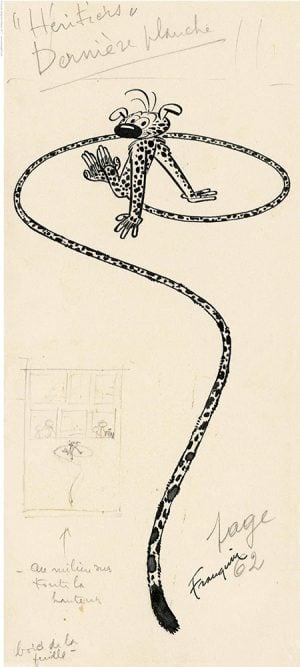 Affiche Le Marsupilami de Franquin