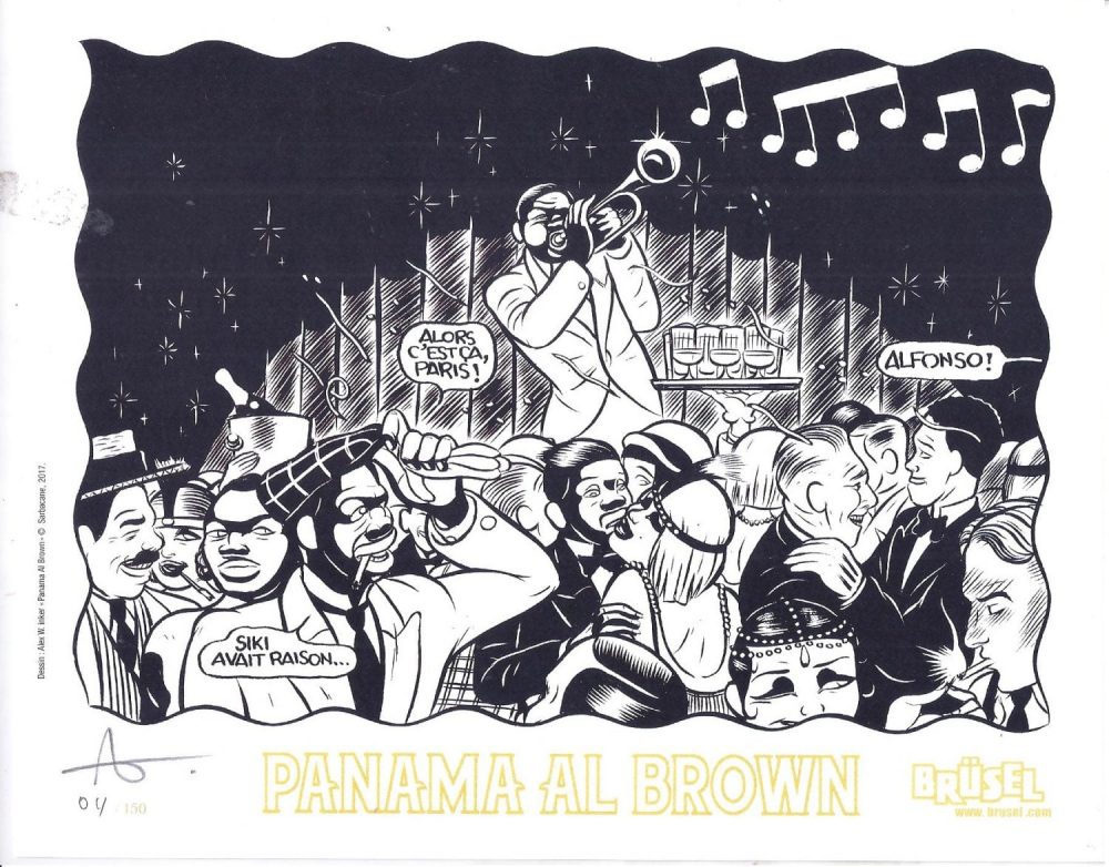 Ex libris Panama all brown
