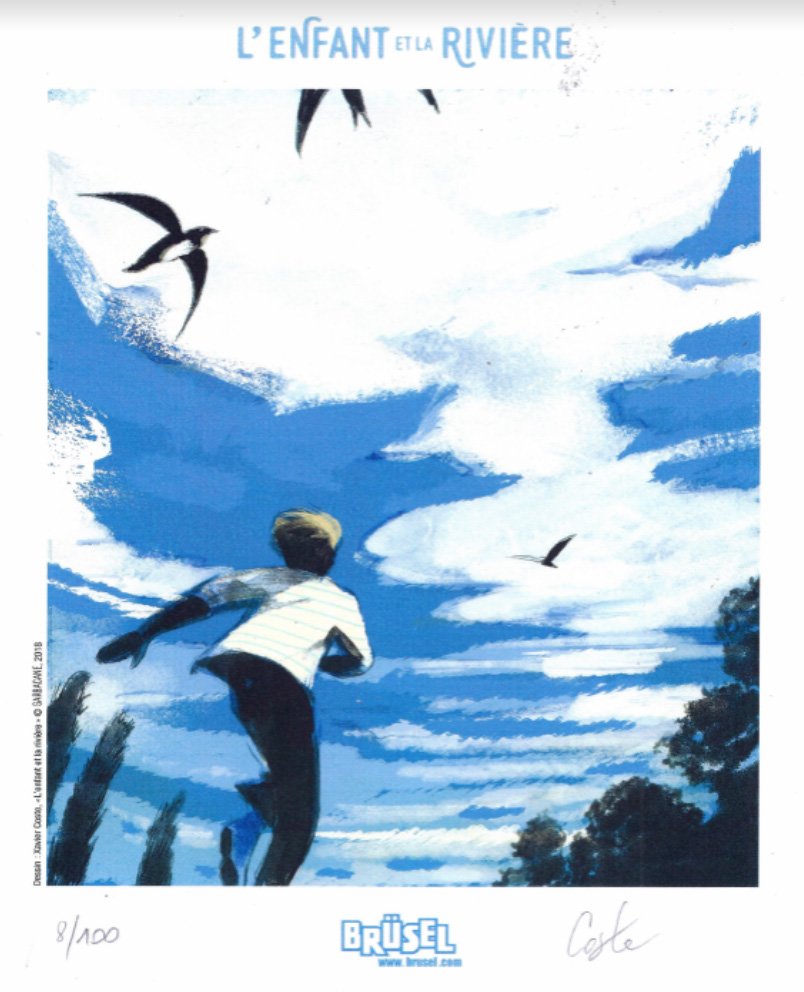 <i>L'Enfant et la rivière</i> de Xavier Coste + ex-libris – Image 2
