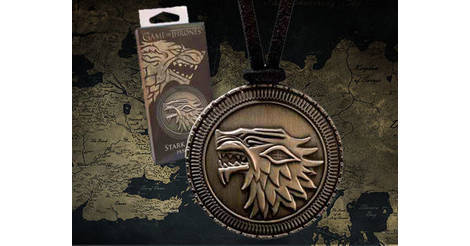 Pendentif Stark - Game of Thrones