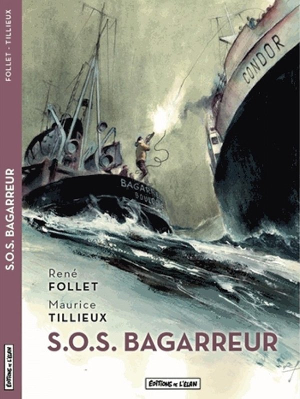 S.O.S. Bagarreur de René Follet et  Maurice Tillieux + ex-libris