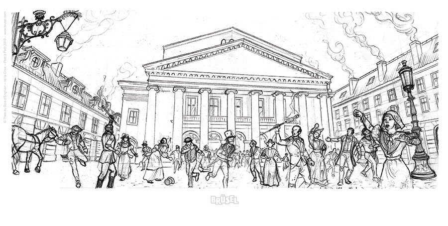 Bruxelles tome 3 de Waterloo à l'Europe + ex-libris – Image 2