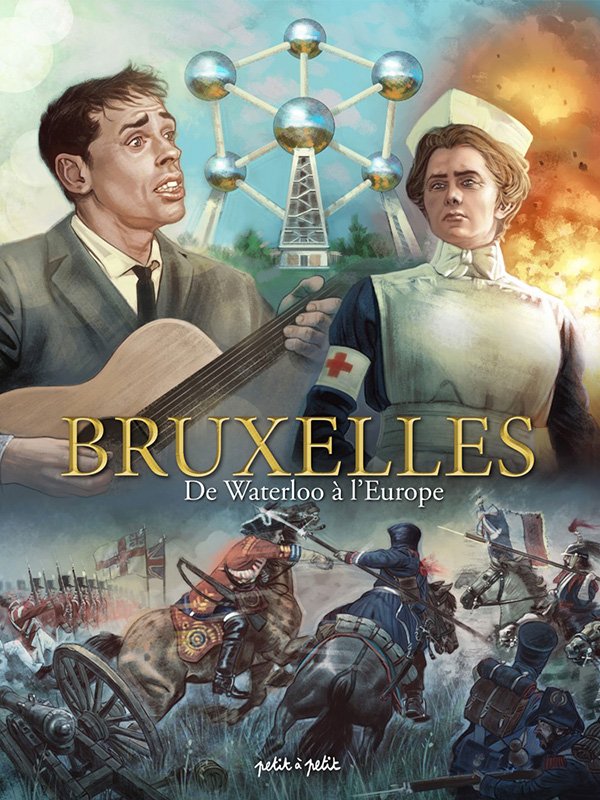 Bruxelles tome 3 de Waterloo à l'Europe + ex-libris