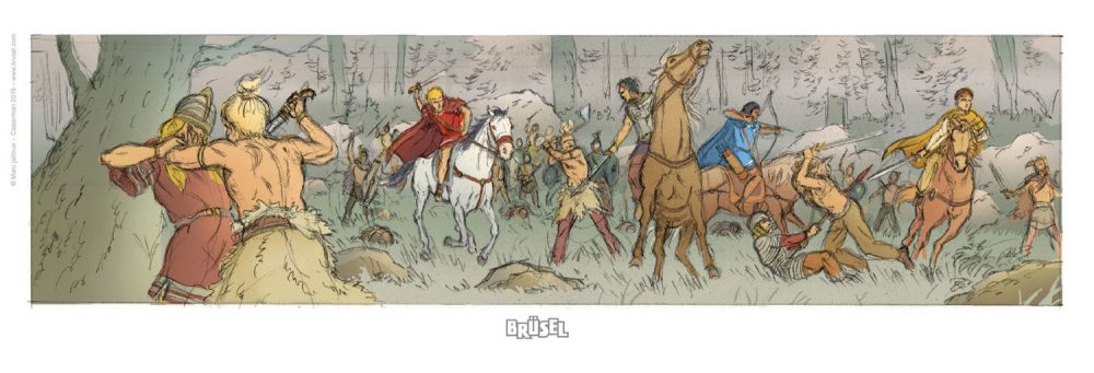 Alix tome 38 "Les Helvètes" + ex-libris par Jacques Martin, Marc Jailloux, Mathieu Bréda – Image 2