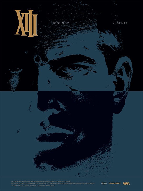Pack XIII exclusif : tomes 25 et 26 par Yves Sente et Iouri Jigounov + ex-libris + coffret