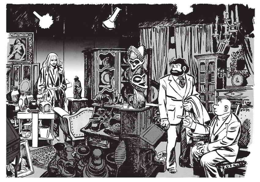 Pack <i>Tif et Tondu</i> par Blutch et Robber : album édition spéciale + 2 ex-libris – Image 2