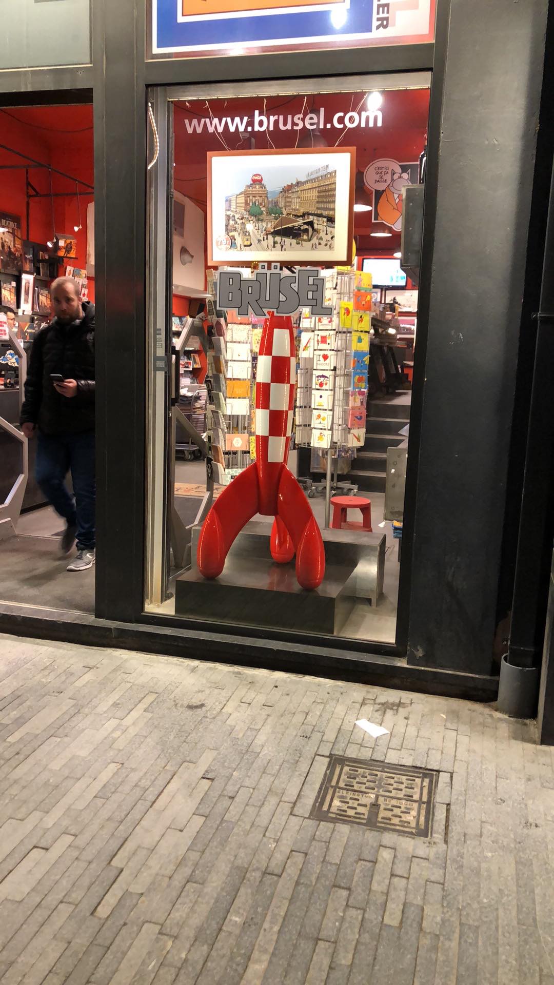 Tintin - Fusée 150 cm