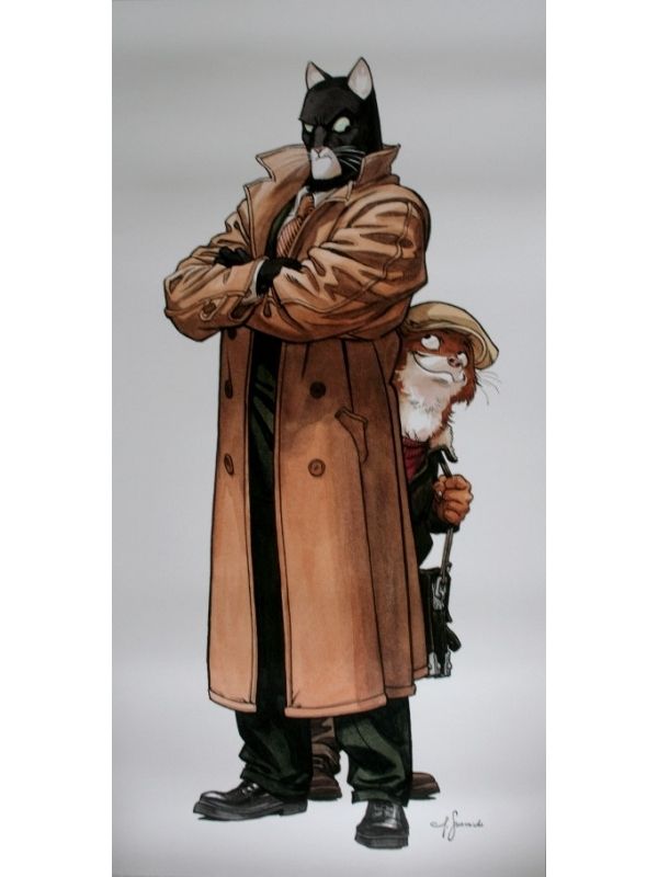 Magnet Blacksad et Weekly