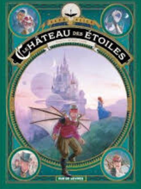 Le château des étoiles tome 5 "De Mars à Paris" + ex-libris signé