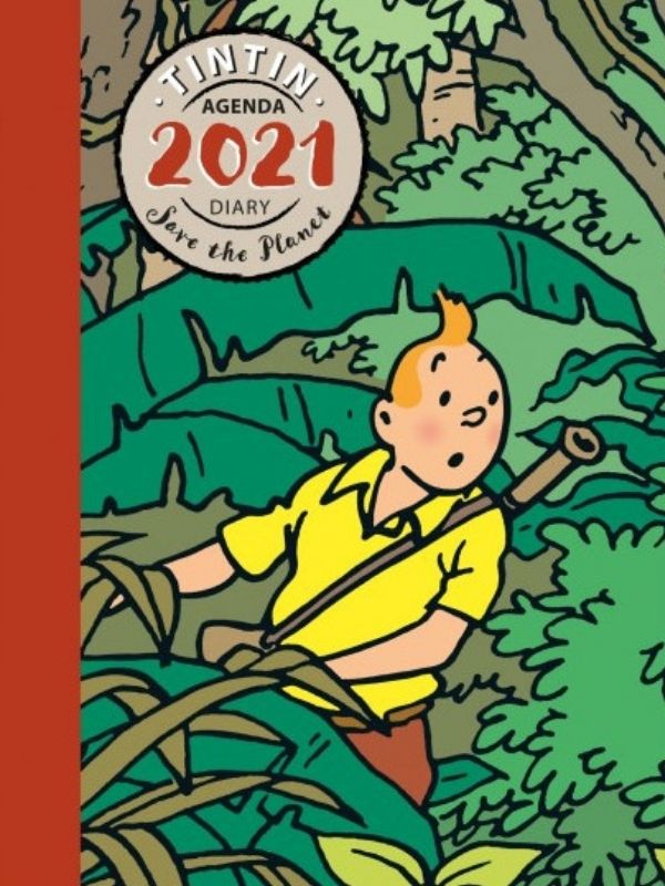 Agenda 2021 de poche Tintin