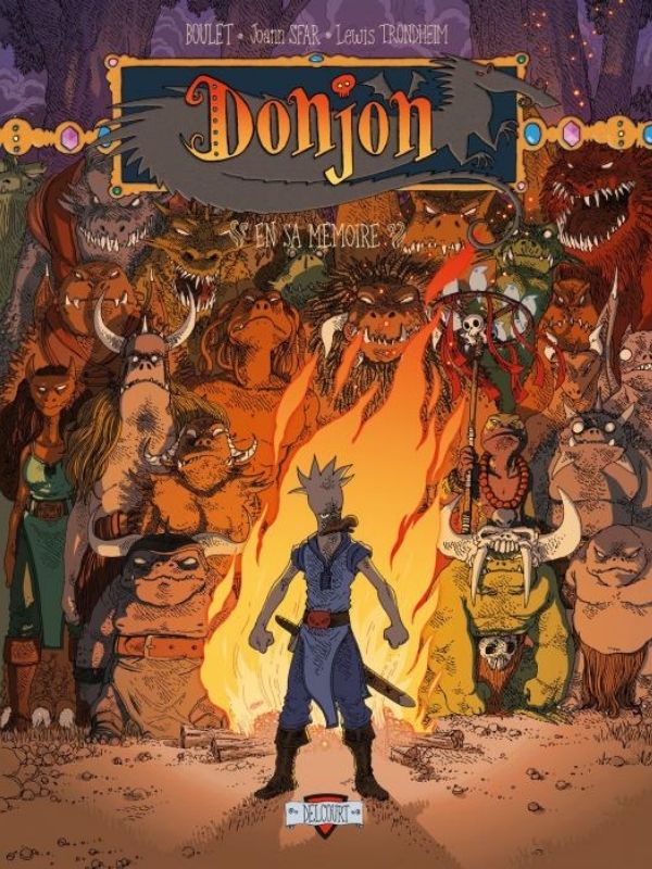 Donjon Zénith tome 8 "En sa mémoire" par Joann Sfar, Lewis Trondheim et Boulet