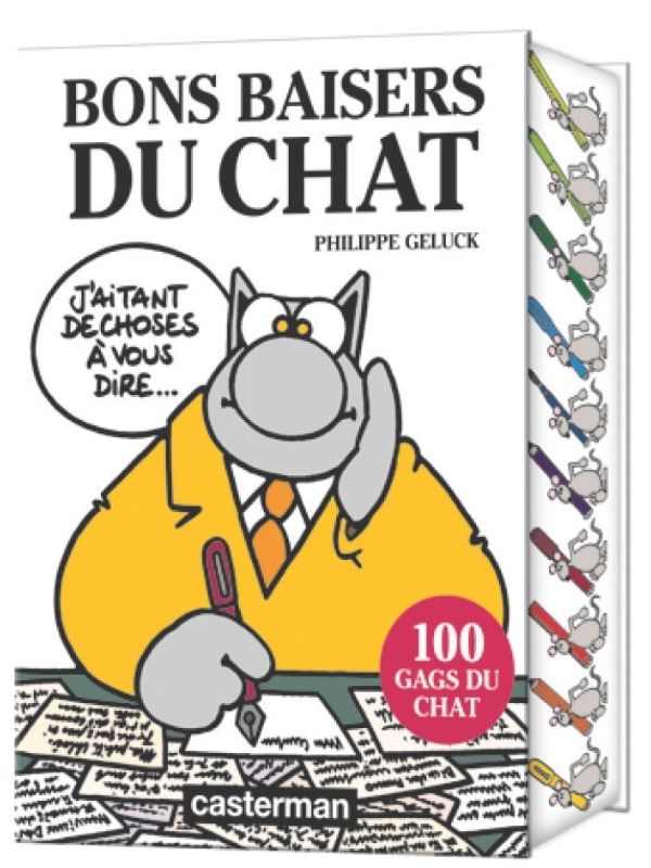 Coffret Bons baisers du Chat par Philippe Geluck