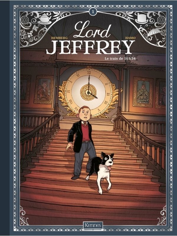 Lord Jeffrey tome 1 "Le train de 16h54" par Pierre-Yves Hamo et Joël Hemberg