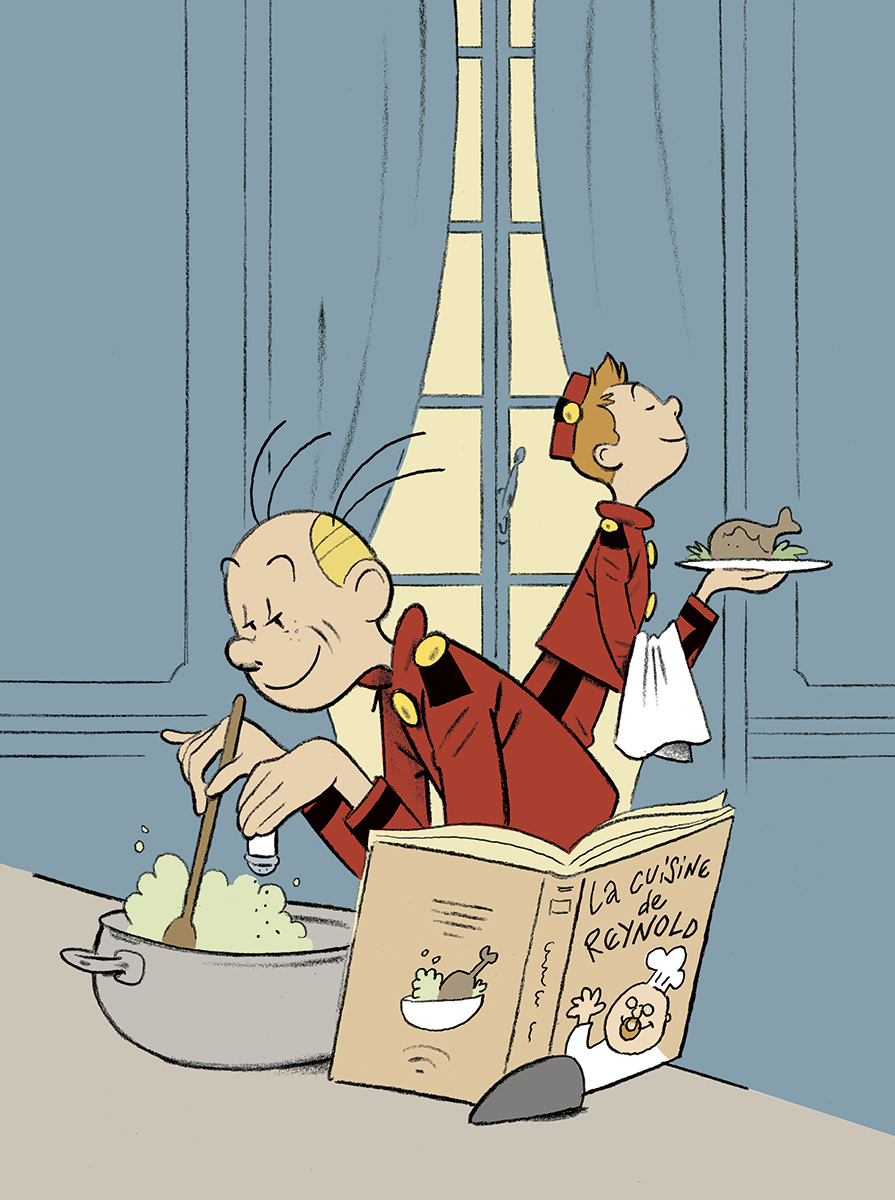 Le Spirou de Christian Durieux "Pacific Palace" + ex-libris – Image 2