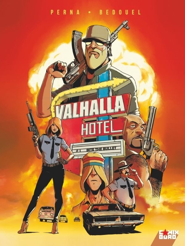 Valhalla Hotel tome 1 "Bite the bullet" par Pat Perna et Fabien Bedouel