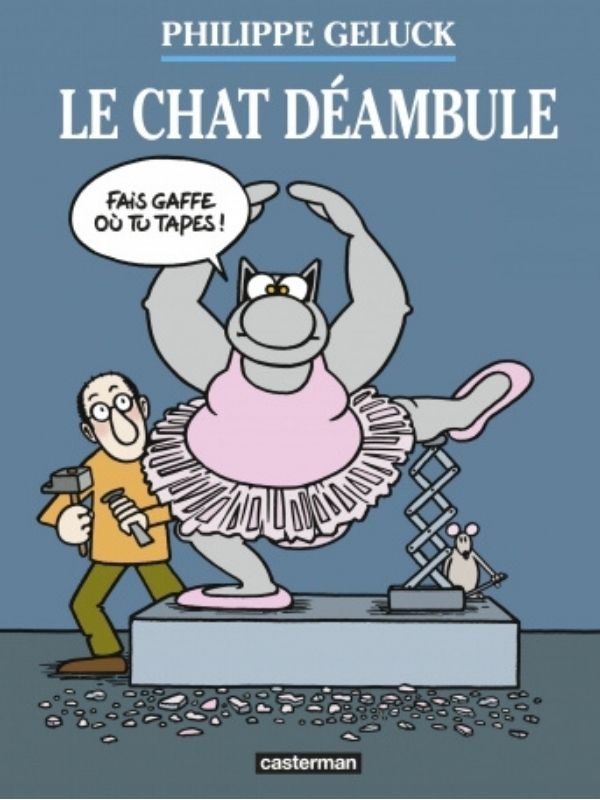 Le chat déambule par Philippe Geluck