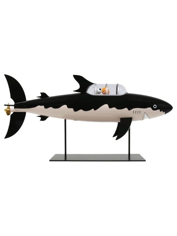 Sous-marin requin Tintin 77 cm