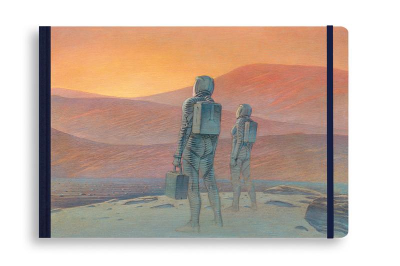 Travel book Mars (en français) - François Schuiten et Sylvain Tesson - Louis Vuitton – Image 2