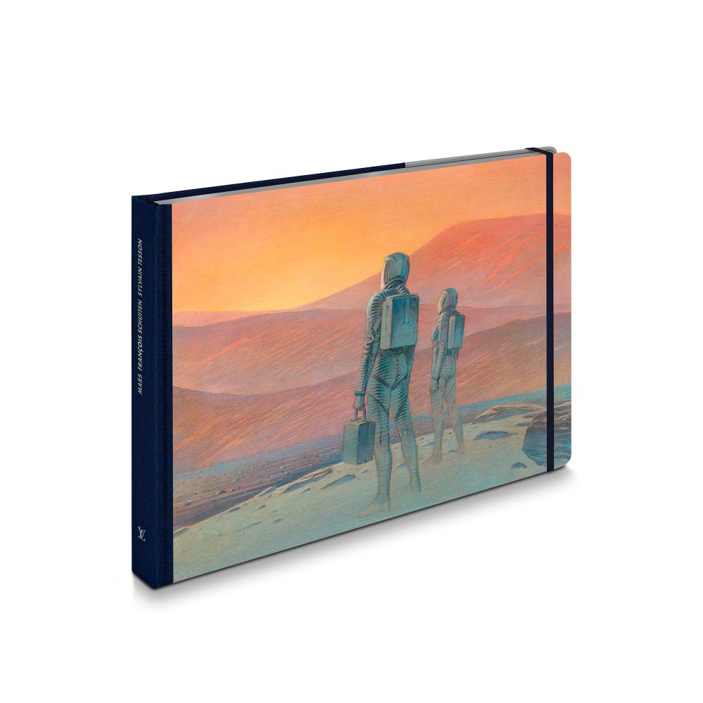 Travel book Mars (en français) - François Schuiten et Sylvain Tesson - Louis Vuitton