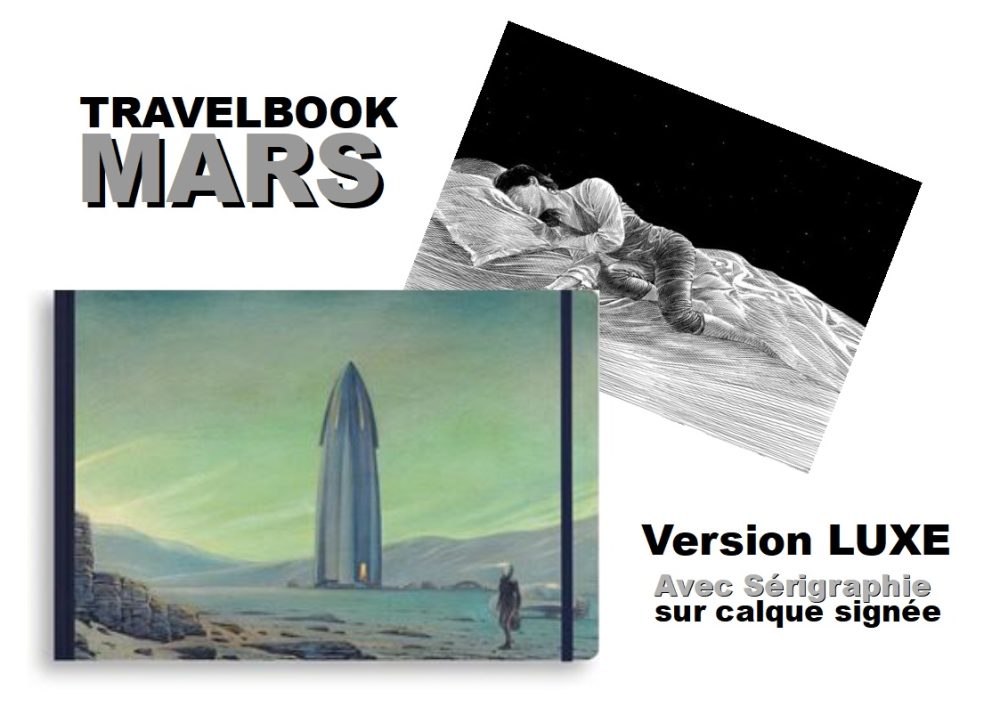 Travel book Mars (en français) – François Schuiten et Sylvain Tesson – Louis Vuitton - Grand format