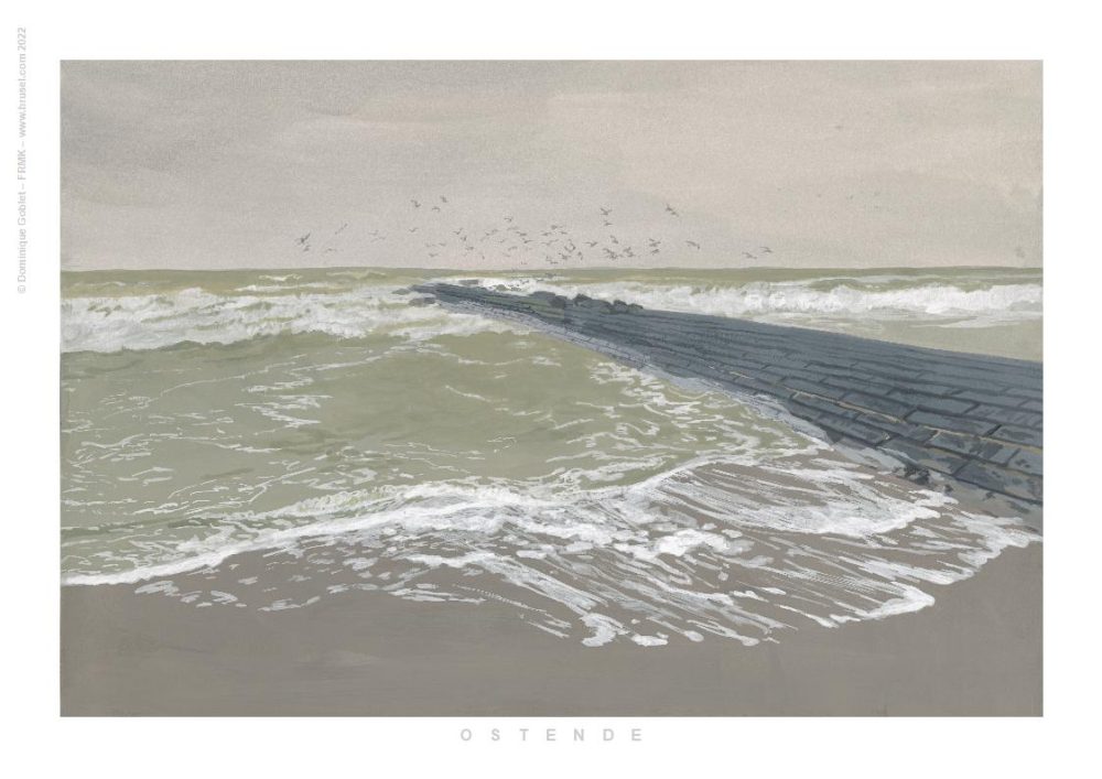 Ensemble OSTENDE + Ostende Carnets  + Ex libris Signé et limité – Image 2