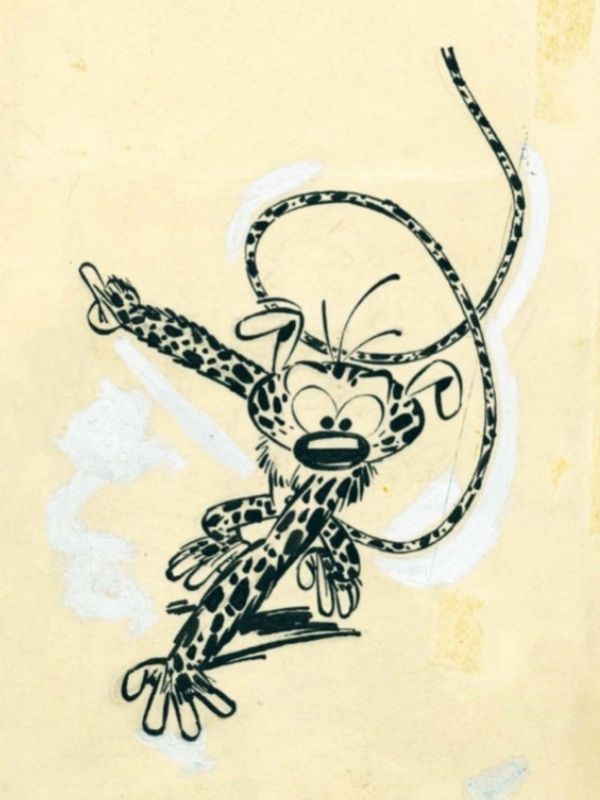 Estampe Franquin Les couvertures #6 : Le Marsupilami