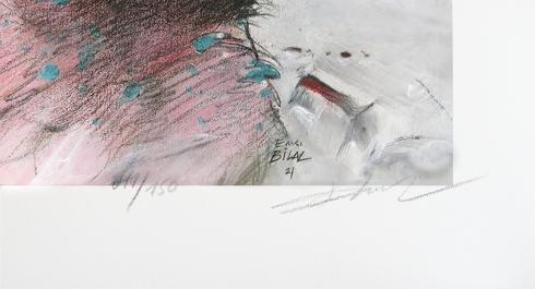 ENKI BILAL "Bug 3" Estampe pigmentaire numérotée, signée limitée 150 ex – Image 3