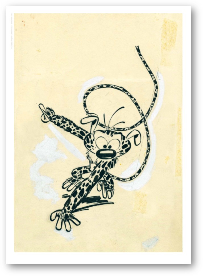 Estampe Franquin Les couvertures #6 : Le Marsupilami – Image 2