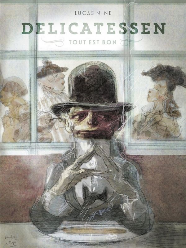 Delicatessen par Lucas Nine + ex-libris exclusif Brüsel, signé et limité