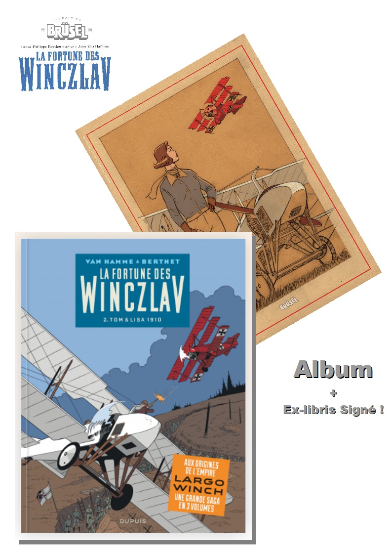 La fortune des Winczlav tome 2 + Ex-libris signé et limité